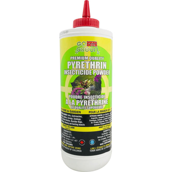 Pyrethrin Insecticide Powder (600g bottle) - Go Green